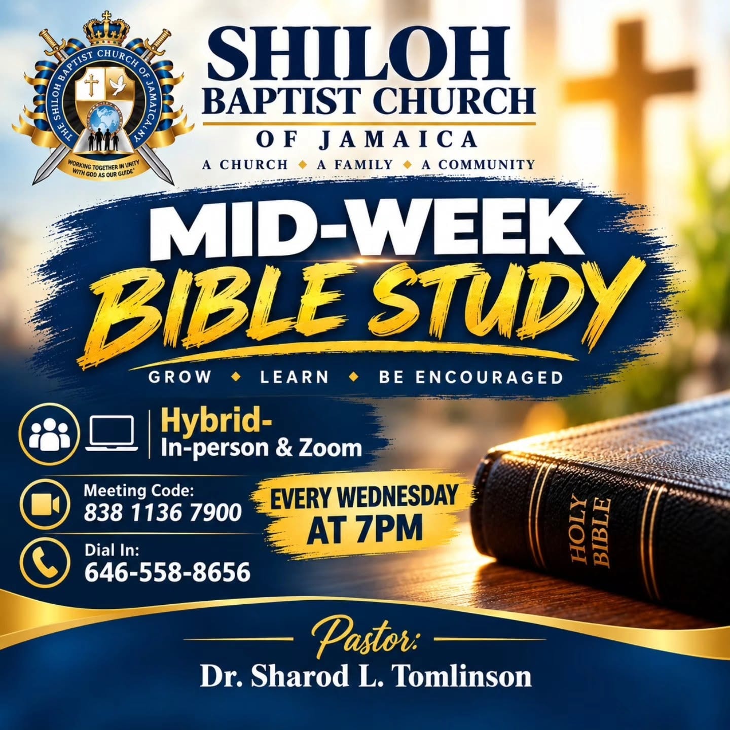 Shiloh Baptist Church mid-week Bible study